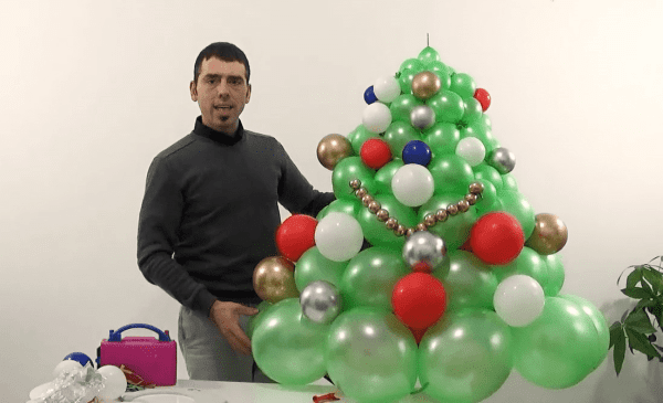 Sculture di palloncini - Albero di Natale