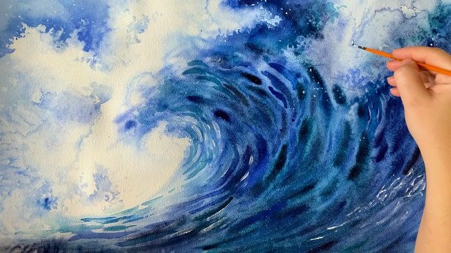 Corso di acquerello: come dipingere un paesaggio marino