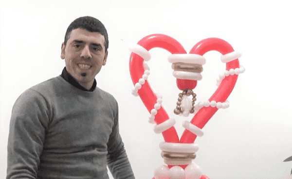 Sculture di palloncini - Cuore con modellabili 3.50