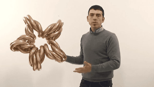 Sculture di palloncini - Stella con palloni modellabili