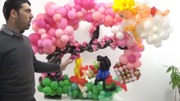 Sculture di palloncini - Creare una scenografia