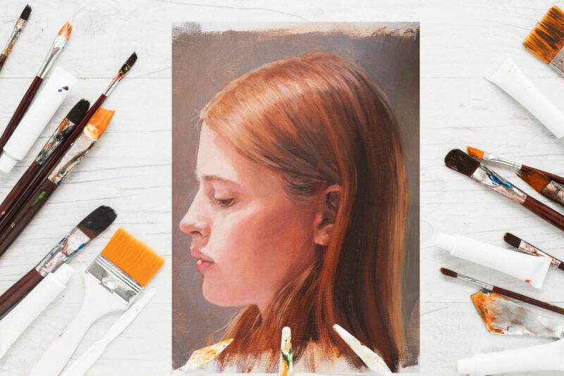 Corso base di Ritratto ad olio